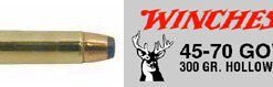 45-70 Government by Winchester 45-70 Govt, 300gr, Super-X Jacketed Hollow Point, (Per 20) [Winchester Ammo]