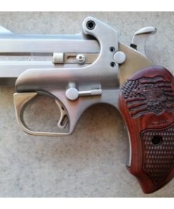 Bond Arms Patriot Defender Derringer Stainless with Wood Grips 45LC/410 3-inch