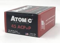Atomic Ammunition 45 ACP +P 185 Grain Box of 50