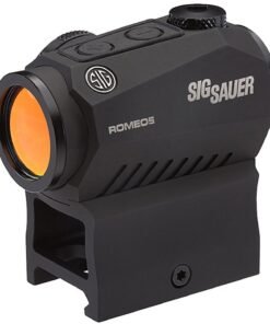 Sig Sauer ROMEO5 Compact Red Dot Sight 1x 20mm 1/2 MOA Adjustments 2 MOA Dot Reticle Picatinny-Style Mount Black