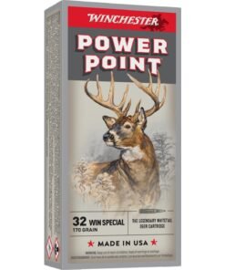 Winchester Power Point Ammunition 32 Winchester Special 170 Grain Power-Point Box of 20