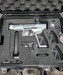 Canik - TP9 SFX Rival-S Handgun - 9x19 mm Para - Chrome