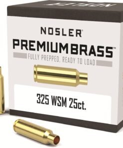 Nosler Custom Brass 325 Winchester Short Magnum (WSM) Box of 25