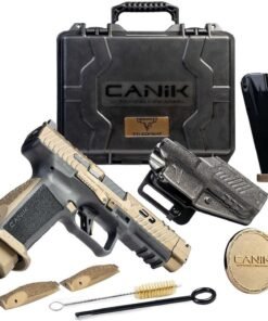 Canik TTI Combat 9mm Luger Pistol 4.6" Barrel 18+1 Round Burnt Bronze Cerakote Slide Bronze/Black Grip Black Frame
