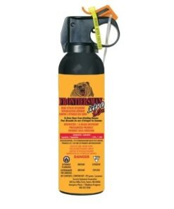 Frontiersman Bear Defense spray against bears, fog